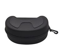 Dcfbkl Lunettes de protection imperméables pour snowboard, ski, lunettes de soleil EVA, transport pour fermeture éclair, lunettes de soleil, fermeture éclair et accessoires, support rigide