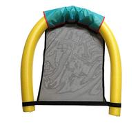 Dcfbkl Matelas gonflable en maille pour chaise de natation - Forte fermeté - Pliable - Sûr - Housse en filet - Sports aquatiques - Matelas gonflable de piscine