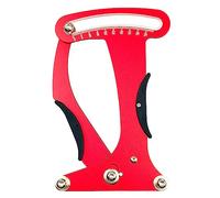 Dcfbkl Outil de mesure de tension des rayons - Échelle transparente - Pour vélo - Tensiomètre - Réparation de roues de vélo