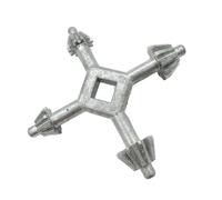 Dcfbkl Outil multifonction 4 en 1 efficace 4 en 1 avec construction Kirsite pour outil à main fonctionnel