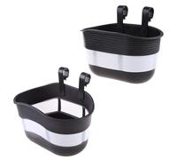 Dcfbkl Panier de vélo pour enfants - Amovible - Facile à installer - Libération rapide - Clips en métal - Pinces à papier - Pinces à ressort - Pinces à linge