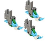 Dcfbkl Pied presseur industriel pour machines à plat - Base étendue - Contrôle du tissu - Solution de couture robuste - Pied presseur long pour matelassage