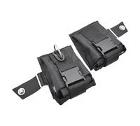 Dcfbkl Pochettes de poids de plongée avec boucles à dégagement rapide, poches de contrepoids de 3,6 kg, poche intérieure, accessoires d'équipement, sac confortable pour équipement de plongée