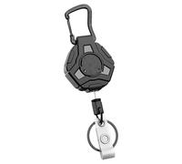 Dcfbkl Porte-badges rétractables avec cordon rétractable en acier - Pour l'extérieur