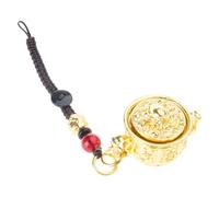 Dcfbkl Porte-clés authentique représentant la prospérité et la fortune en métal fin - Convient à tous les âges - Porte-clés Feng Shui, b, taille unique