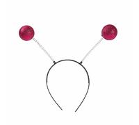 Dcfbkl Serre-tête Alien MartianHeadband HeadBopper Halloween Métallique MartianAntenna Martien Bandeau Adulte