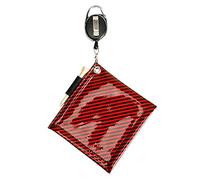 Dcfbkl Serviette de nettoyage de balle de golf carrée pour tête de club carré - Serviette de nettoyage imperméable avec boucle rétractable - Serviette de nettoyage en H - Serviettes imperméables