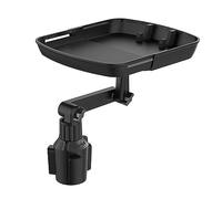 Dcfbkl Support de tasse en silicone antidérapant pour voiture, plateau de nourriture, support de téléphone, base réglable, support extensible pour voiture, porte-gobelet de voiture, table pour