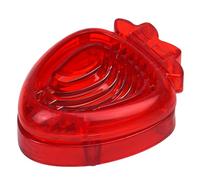 Dcfbkl Trancheuse de fraises manuelle pour couper les aliments rapidement et les fruits en acier inoxydable