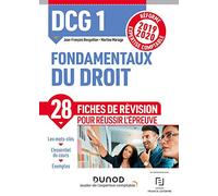 DCG 1 Fondamentaux du droit - Fiches de révision - Réforme 2019/2020: Réforme Expertise comptable 2019-2020 (2019-2020)