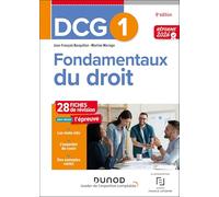 DCG 1 - Fondamentaux du droit - Fiches - Réforme 2026-2027