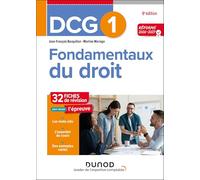 DCG 1 - Fondamentaux du droit - Fiches - Réforme 2026-2027