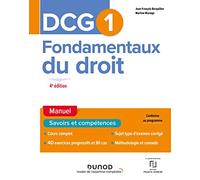 DCG 1 Fondamentaux du droit - Manuel 4e éd.