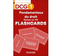DCG 1 - Fondamentaux du droit - révisez en 170 flashcards !