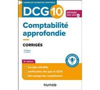 DCG 10 - Comptabilité approfondie - Corrigés - Réforme 2026-2027 Marie-Pierre Mairesse (Auteur), Arnaud Desenfans (Auteur)