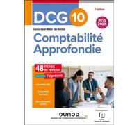DCG 10 - Comptabilité approfondie - Fiches 2025-2026 - Lucrèce Ganet-Mattei - Dunod - broché - Scolaire / Universitaire