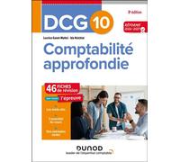 DCG 10 - Comptabilité approfondie - Fiches - Réforme 2026-2027 - Lucrèce Ganet-Mattei - Dunod - broché - Scolaire / Universitaire