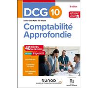 DCG 10 - Comptabilité approfondie - Fiches - Réforme 2026-2027 - Lucrèce Ganet-Mattei - Dunod - broché - Scolaire / Universitaire