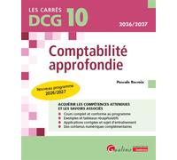 DCG 10 - Comptabilité approfondie Nouveaux programme 2026-2027 - Pascale Recroix - Gualino Eds - broché - Scolaire / Universitaire