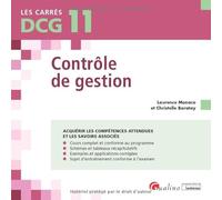 DCG 11 - Contrôle de gestion: Cours et applications corrigées