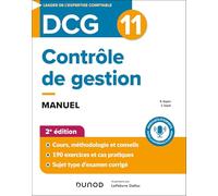 DCG 11 - Contrôle de gestion - Manuel - 2e éd.