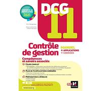 Contrôle De Gestion Dcg 11 - Manuel + Applications + Corrigés