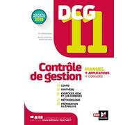 DCG 11 - Contrôle de gestion - Manuel et applications 2022-2023