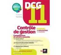 Contrôle De Gestion Dcg 11 - Manuel + Applications + Corrigés