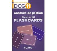 DCG 11 - Contrôle de gestion - révisez en 160 flashcards !