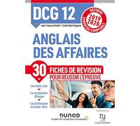 DCG 12 - Anglais des affaires - Fiches de révision - Réforme 2019-2020: Réforme Expertise comptable (2019-2020)