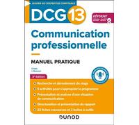 DCG 13 - Communication professionnelle - Réforme 2026-2027 Manuel - Denis Aubin - Dunod - broché - Scolaire / Universitaire