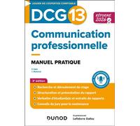 DCG 13 - Communication professionnelle - Réforme 2026-2027 Manuel - Denis Aubin - Dunod - broché - Scolaire / Universitaire
