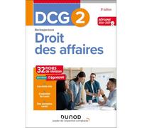 DCG 2 - Droit des affaires - Fiches Réforme 2026-2027