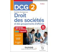 Droit Des Sociétés Et Des Groupements D'affaires Dcg 2 - Fiches De Révision
