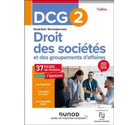 DCG 2 - Droit des sociétés et des groupements d'affaires - Fiches 2025-2026