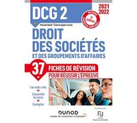 DCG 2 Droit des sociétés et des groupements d'affaires - Fiches de révision 2021/2022: Réforme Expertise comptable (2021-2022)