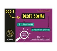 Dcg 3 Droit Social - 74 Sketchnotes, 25 Applications Corrigées