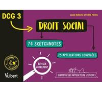 Dcg 3 Droit Social - 74 Sketchnotes, 25 Applications Corrigées