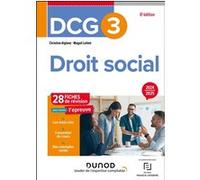 DCG 3 - Droit social - Fiches 2024-2025 (2024-2025)