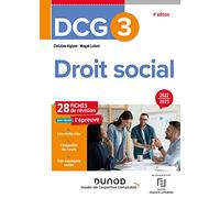 DCG 3 Droit social - Fiches de révision - 2022/2023 (2022-2023)