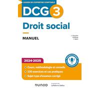 DCG 3 - Droit social - Manuel 2024-2025