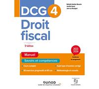 DCG 4 - Droit fiscal - Manuel 2023-2024
