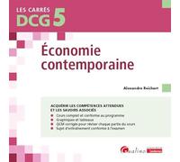 DCG 5 - Économie contemporaine: Cours et applications corrigées