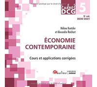 DCG 5 - Economie contemporaine: Cours et applications corrigées (2020-2021)