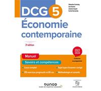 DCG 5 - Economie contemporaine - Manuel - 3e éd - Sébastien Castaing - Dunod - broché - Scolaire / Universitaire