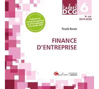 DCG 6 - Finance d'entreprise: Cours et applications corrigées (2019-2020)
