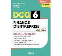 DCG 6 - Finance d'entreprise : Manuel et Applications - Réforme 2026-2027: Maîtriser les compétences et réussir l'examen