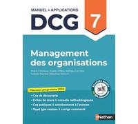 DCG 7 - Management des organisations - Manuel & Applications - Nouveau programme 2026