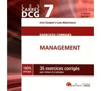 Dcg 7 Management Exercices Corrigés - 35 Exercices Corrigés Pour Réviser Et S'entraîner