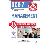 DCG 7 - Management - Fiches de révision - Réforme 2019-2020: Réforme Expertise comptable 2019-2020 (2019-2020)